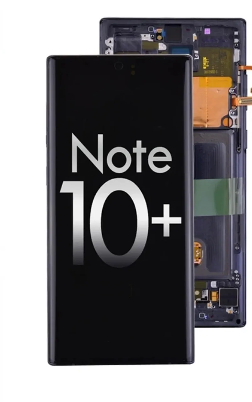 Tela Completa Samsung Note 10+ nova oled sem detalhes - faço envio
