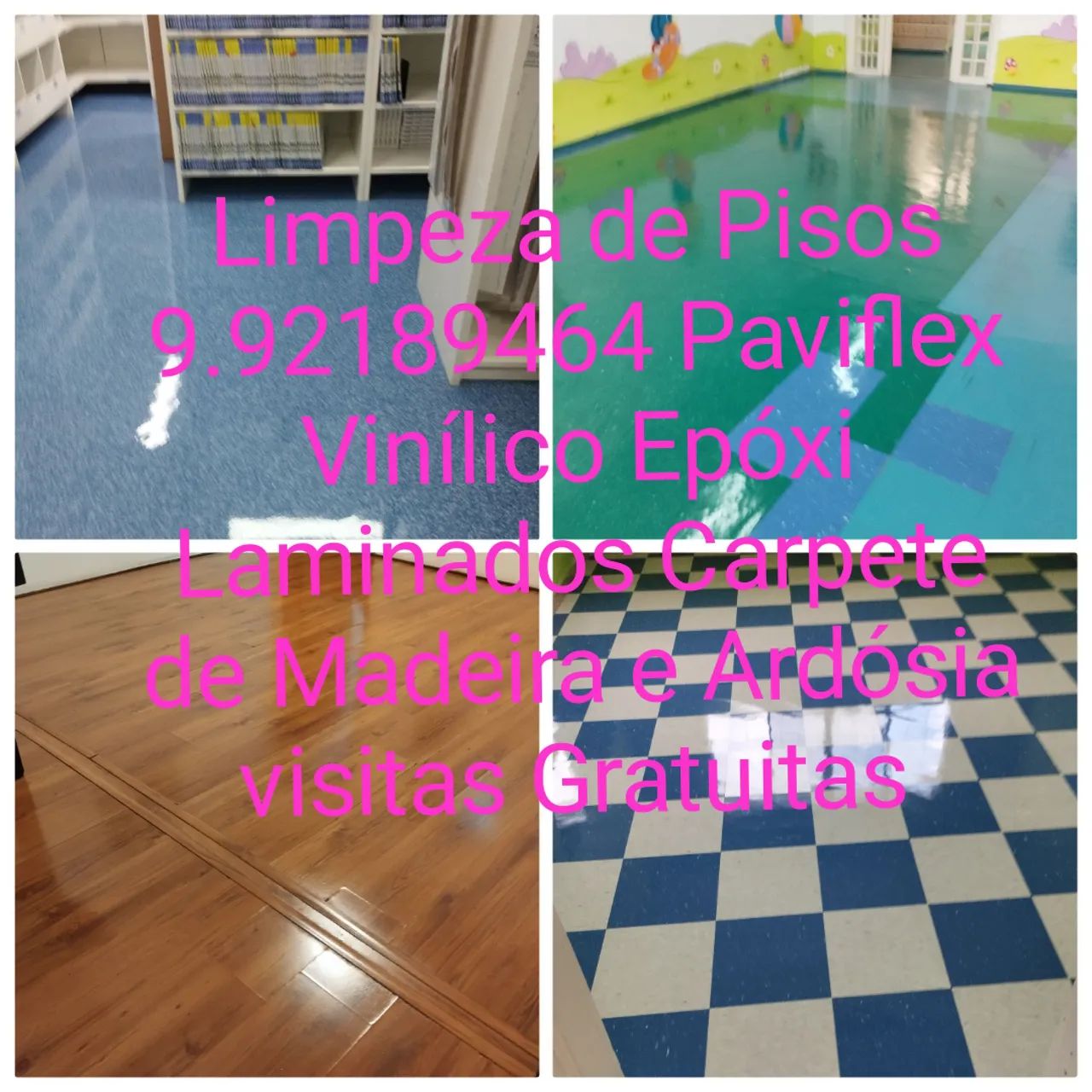Limpar Pisos Paviflex Vinílico Epóxi 
