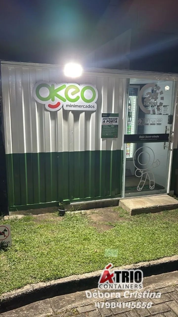 Container conveniência desmontável mini mercado - Foto 3