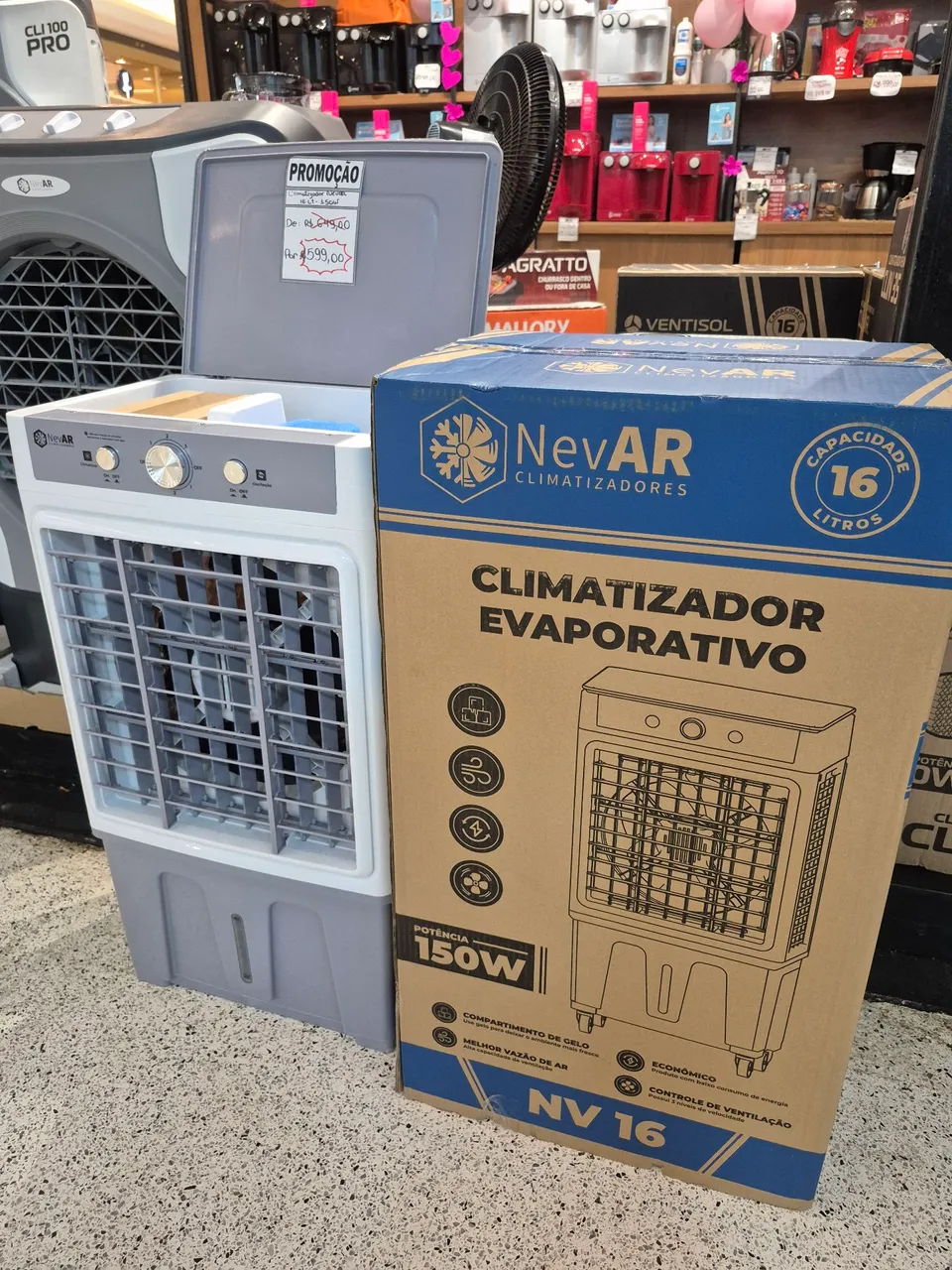 ESTÁ A PROCURA DE CLIMATIZADORES, NEVAR, VENTISOL... VÁRIOS TAMANHOS