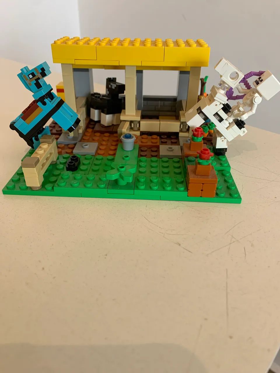 Lego Minecraft estabulo para cavalos  - Foto 3