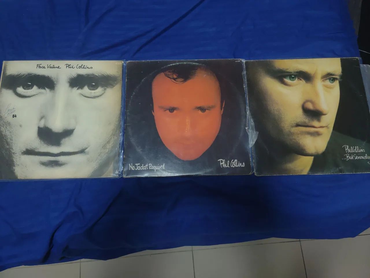 Kit Discos de Vinil Phil Collins