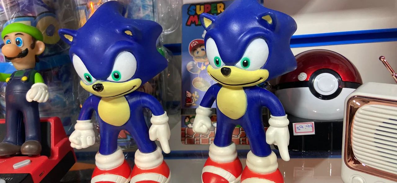 Boneco Sonic  valor unidade 