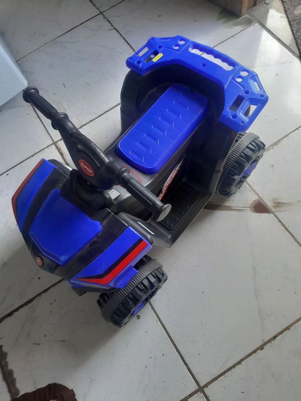 Carrinho Elétrico Infantil - Azul