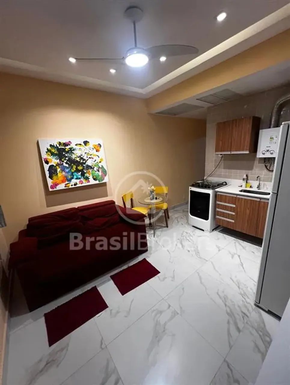 Copacabana sala e quarto reformado