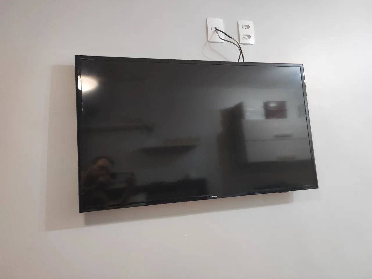 Tela trincada - Smart TV Samsung 43 polegadas UN43J5200 - Foto 5