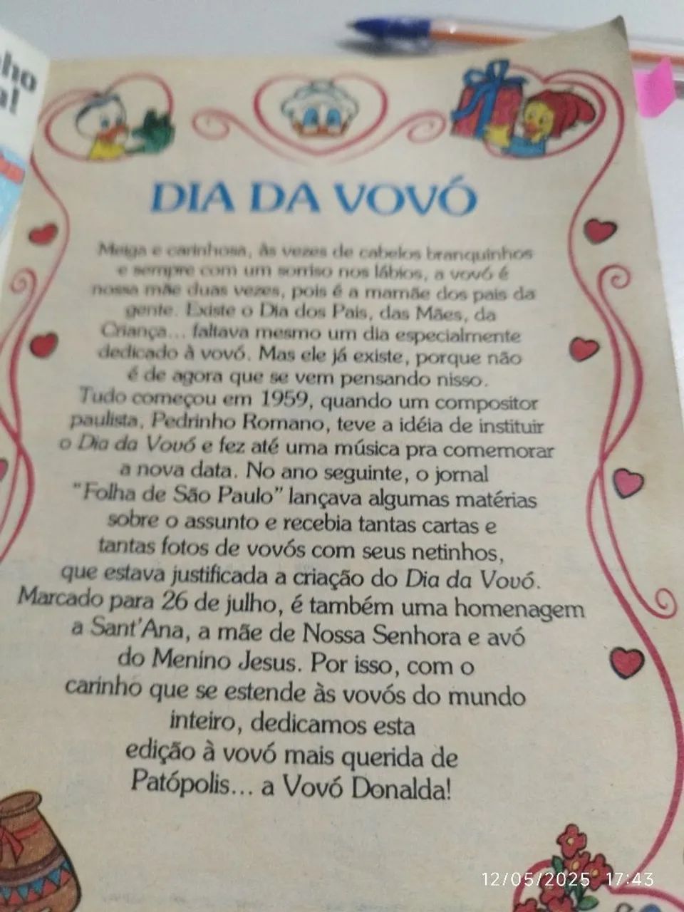 Tio Patinhas 205 - Edição Especial Dia da Vovó - Foto 3