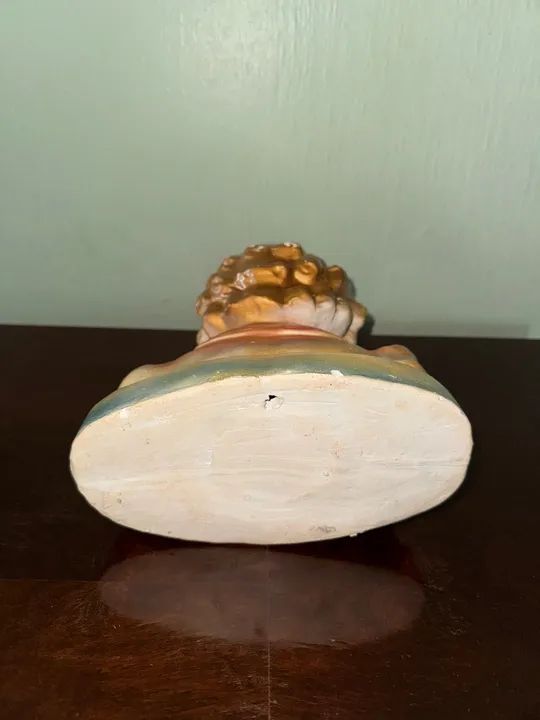 Busto Estatua Shirley Temple. 1940. Antigo. Vintage retro colecionadoes - Foto 5