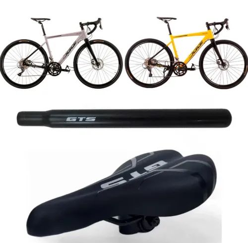 Banco para Bicicleta com carrinho e canote Banco Bicicleta GTS