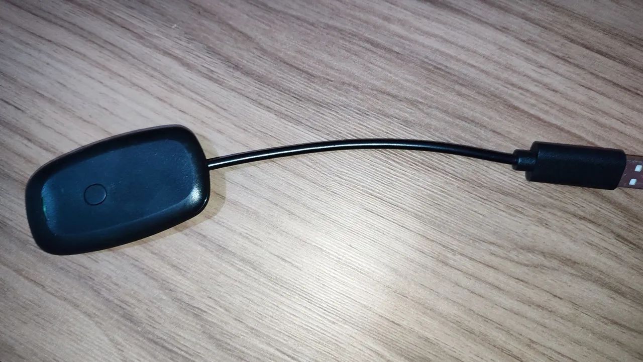 Controle Xbox 360 Wireless - Preto - Foto 4