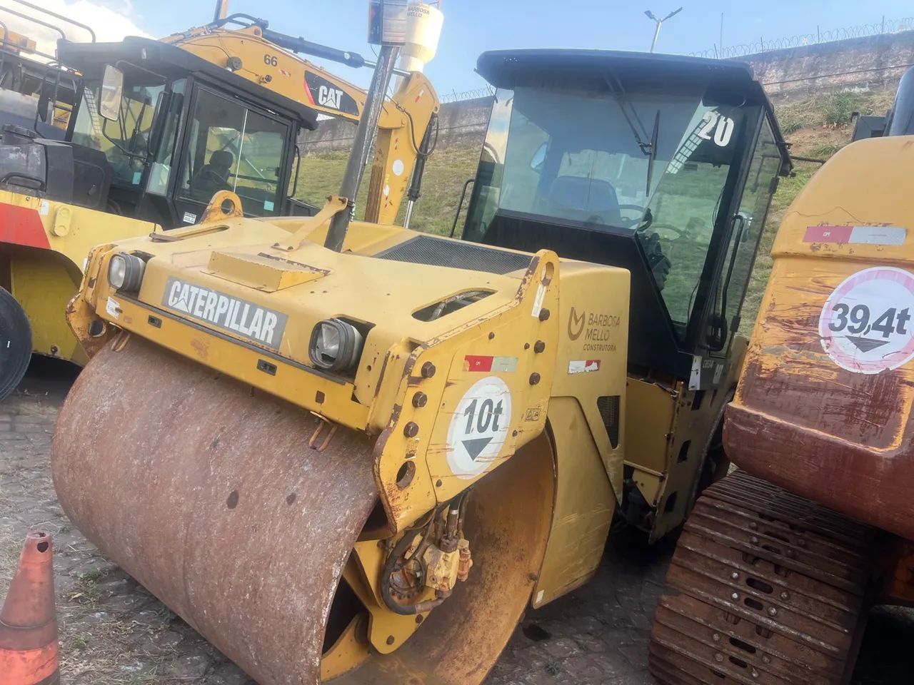 Rolo Compactador CAT 10t  - Foto 2