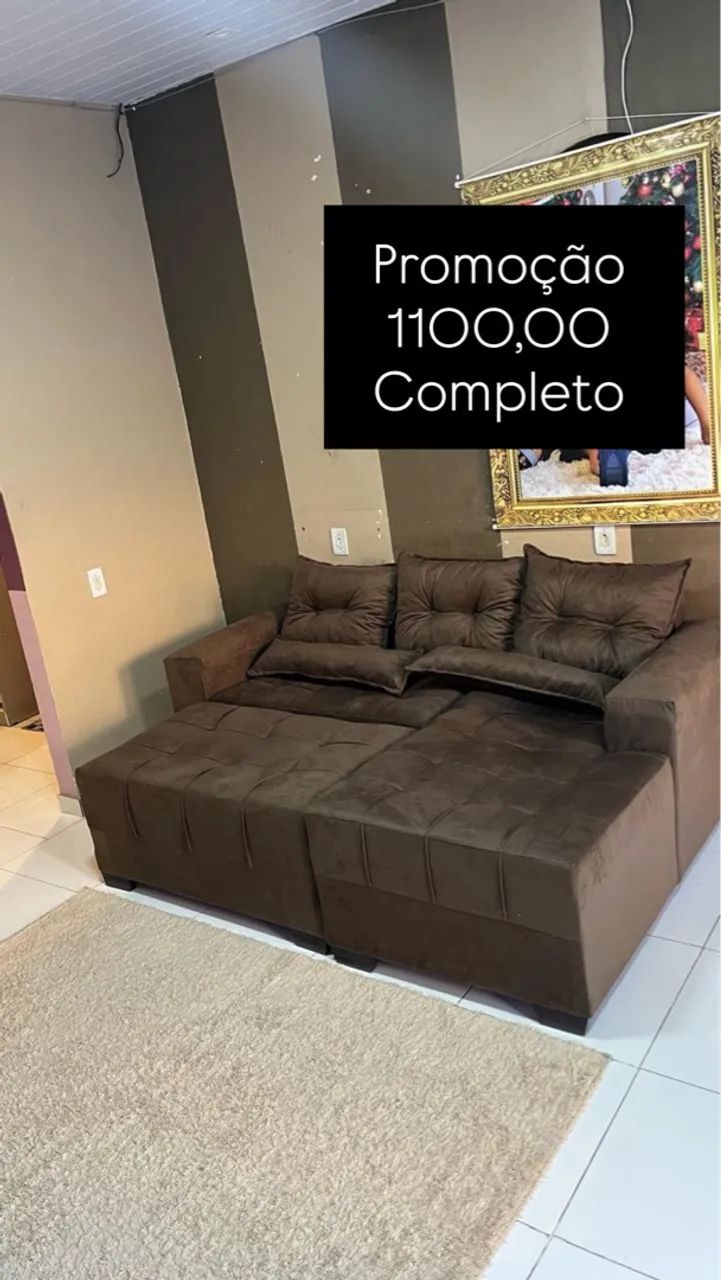 Cliente satisfeito Sofá Completo em Promoção 