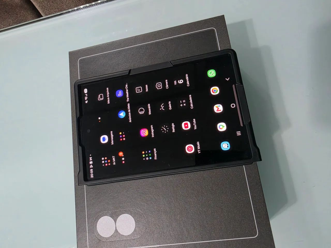 Samsung Z Fold 8 512Gb memoria Novo - Foto 2