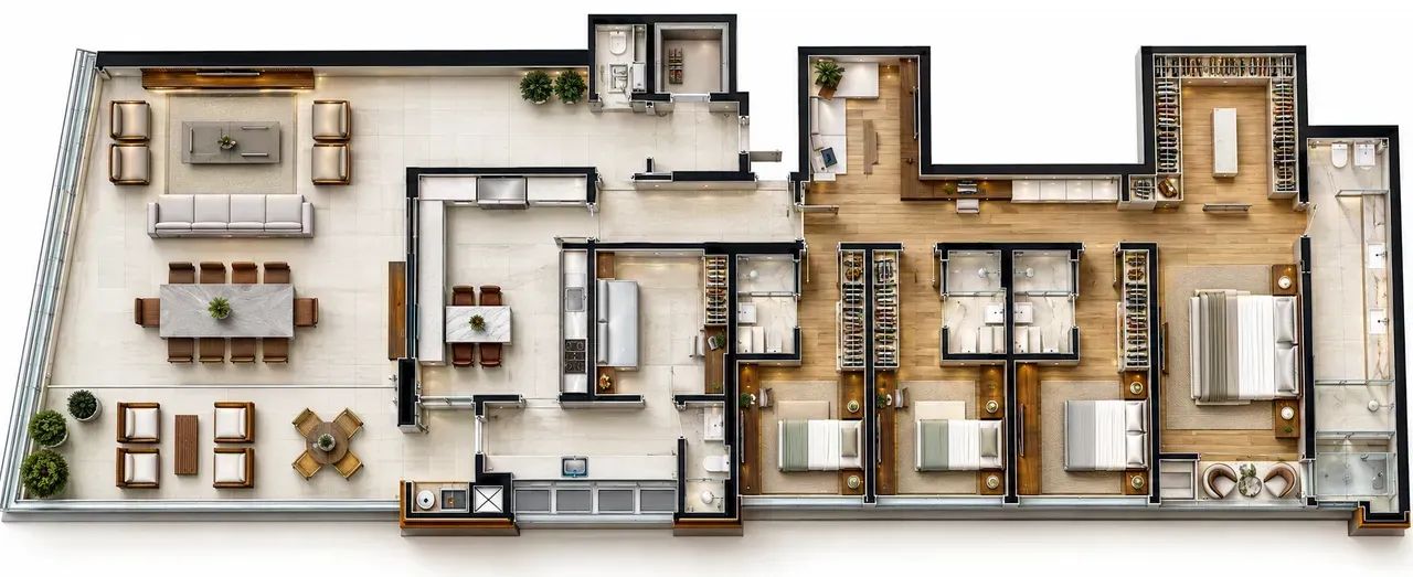 Imóvel para venda tem 308 metros quadrados com 3 quartos em Centro - Florianópolis - SC - Foto 5