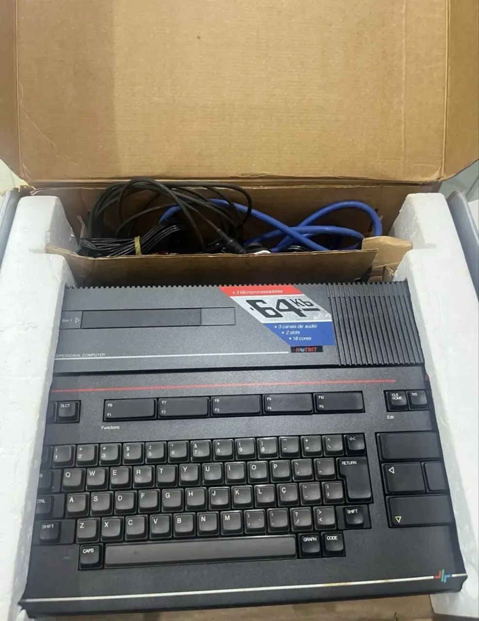 Sharp Msx Hotbit Console Game (Usado) - Foto 6