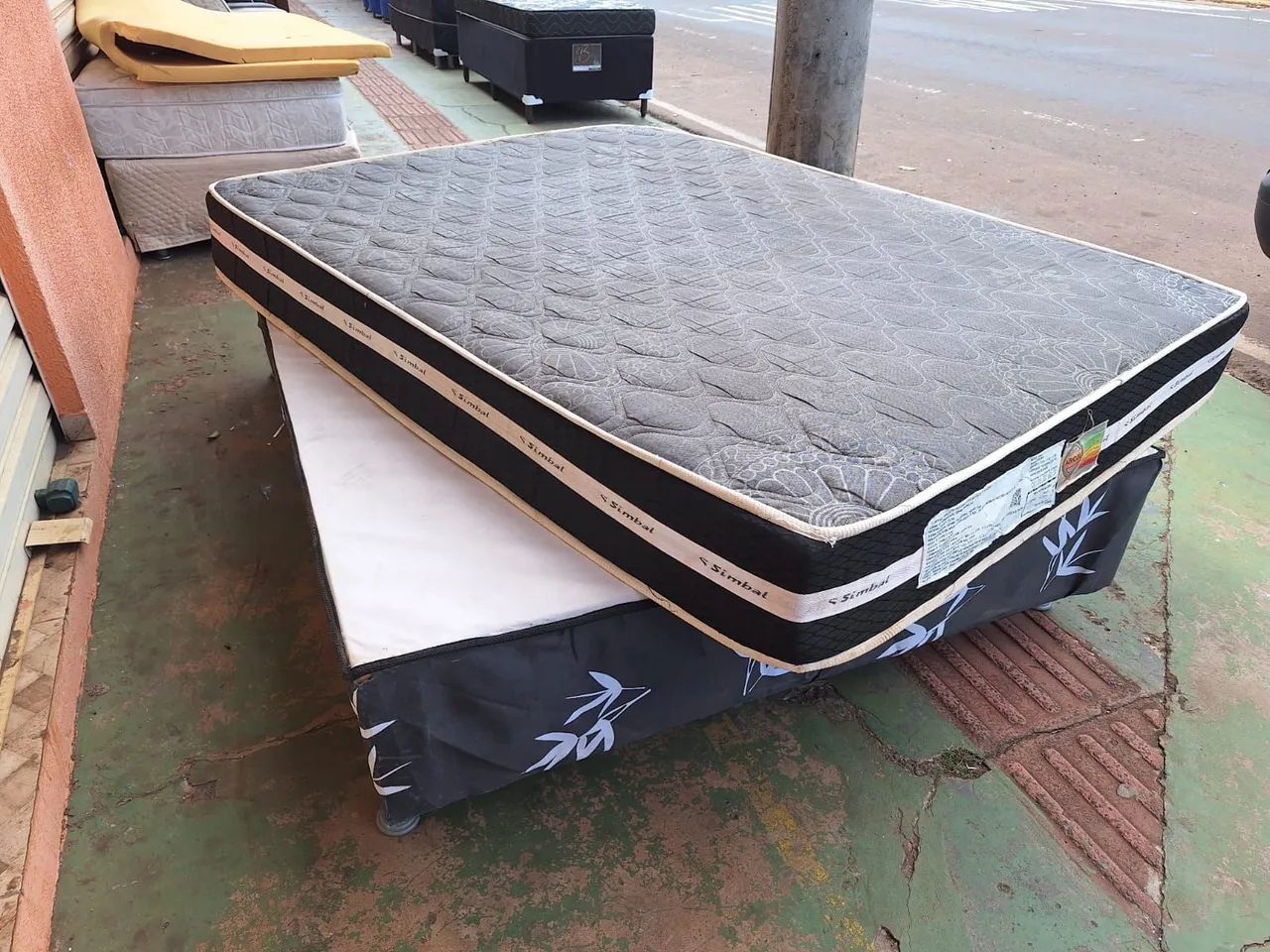 Cama box de casal com colchão  - Foto 4