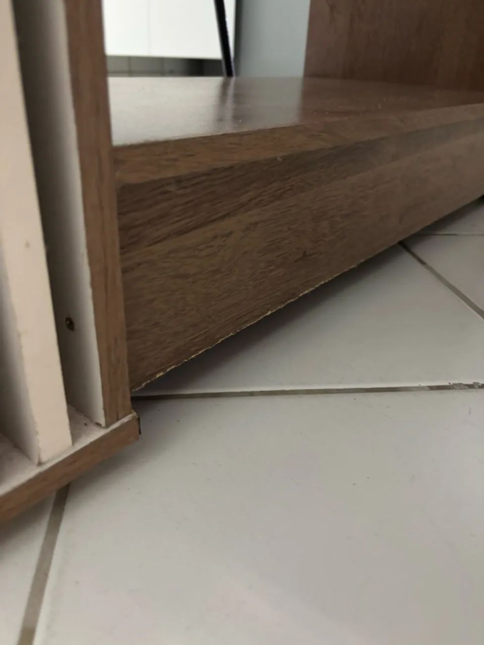 VENDO mesa com tampo de vidro COM DEFEITOS - Foto 5