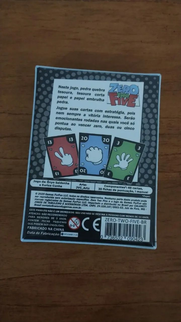 Zero, Two, Five | Boardgame - Foto 2