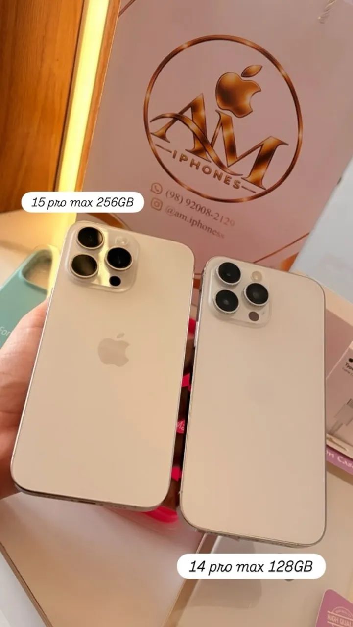 iPhone 14 Pro Max 128 GB e 15 pro Max 256 GB - Foto 2