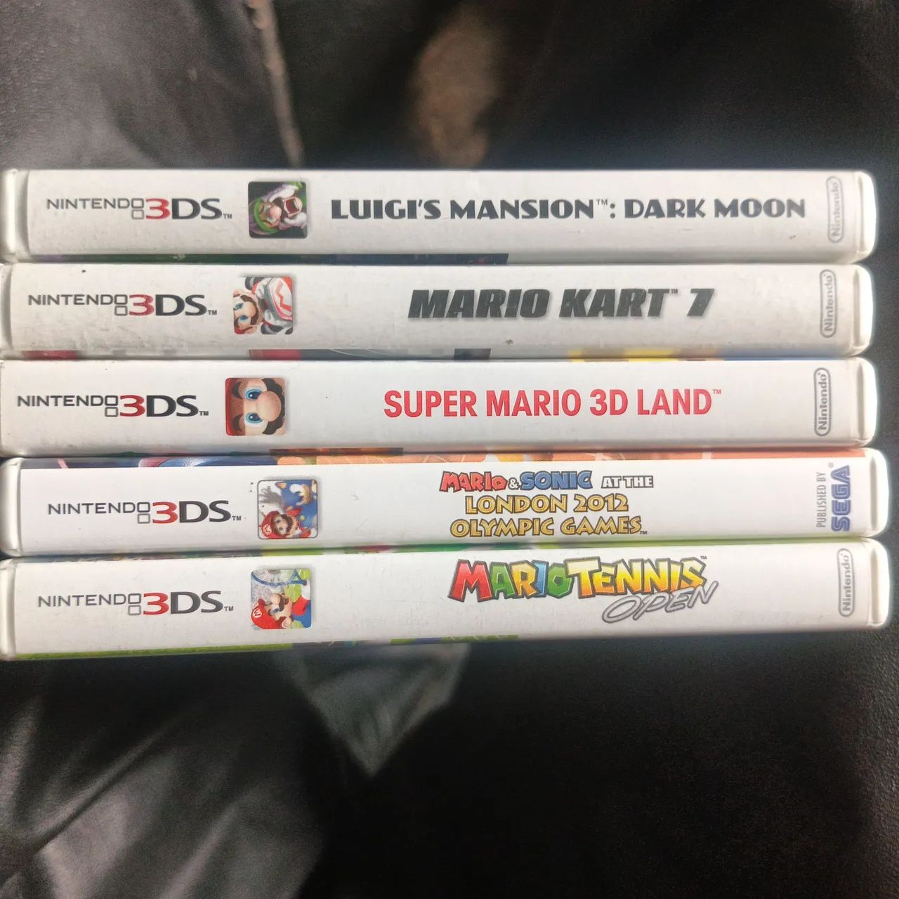 Lote jogos Mário Nintendo 3ds 