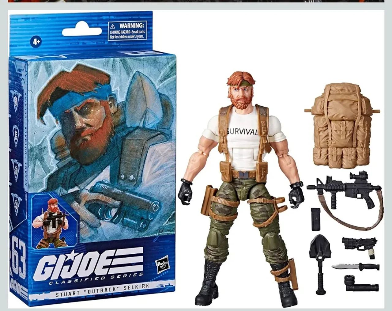 Outback Gijoe Classifield Marvel Legends 