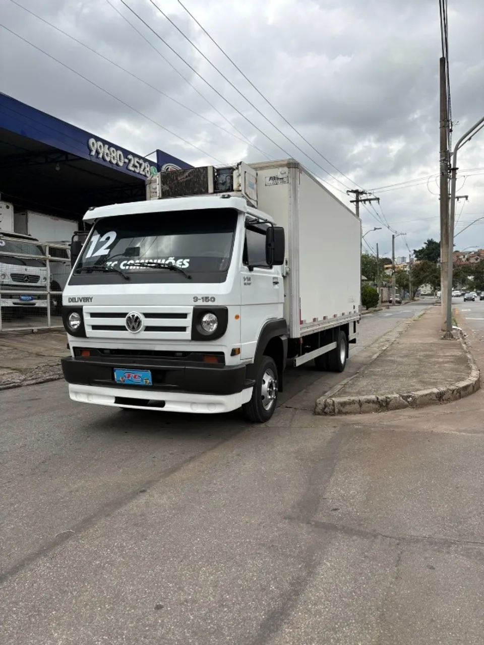 VW 9.150 com baú refrigerado -5 graus - Foto 4