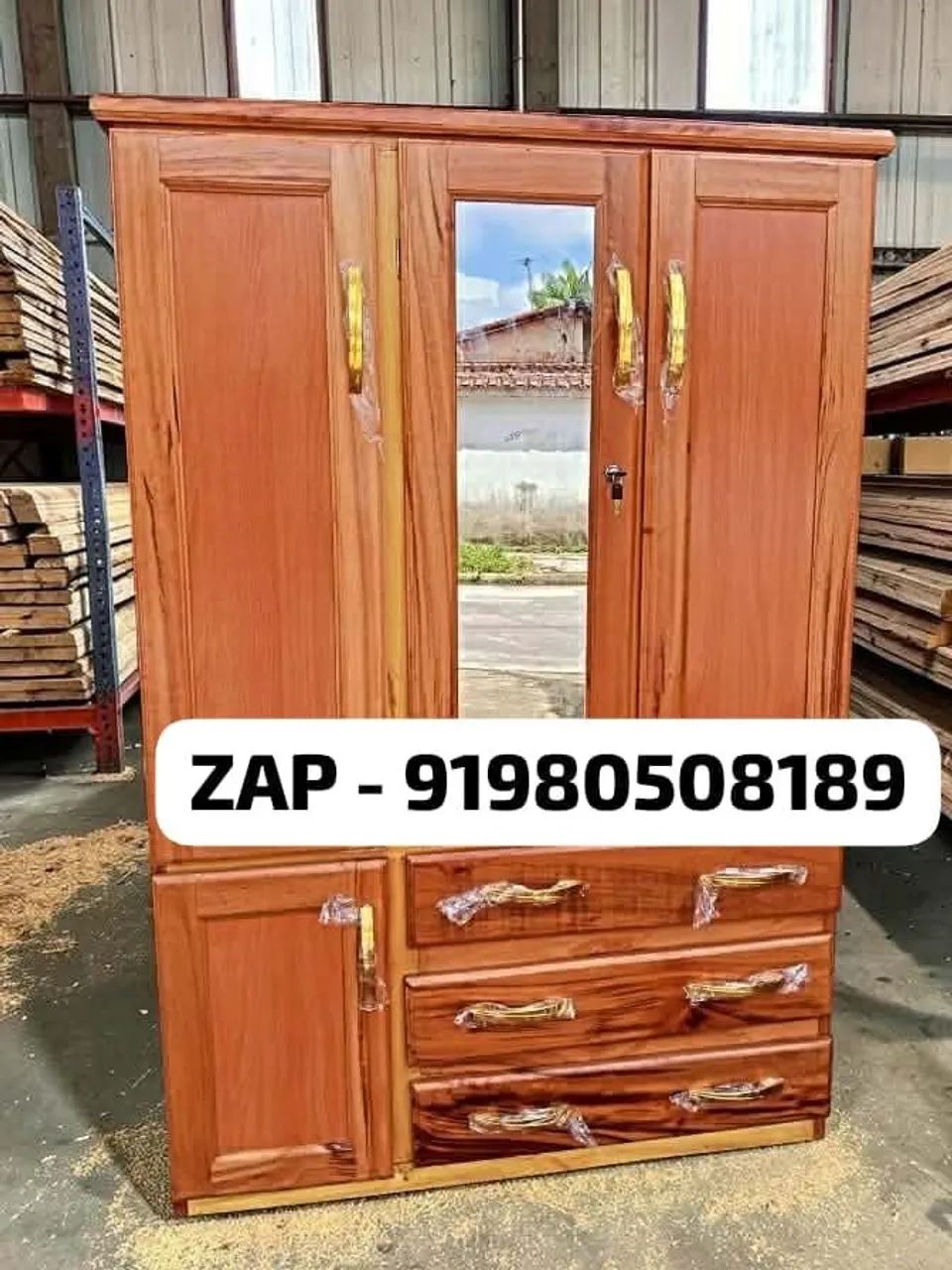Guarda roupa novo roupeiro de solteiro  - Foto 2