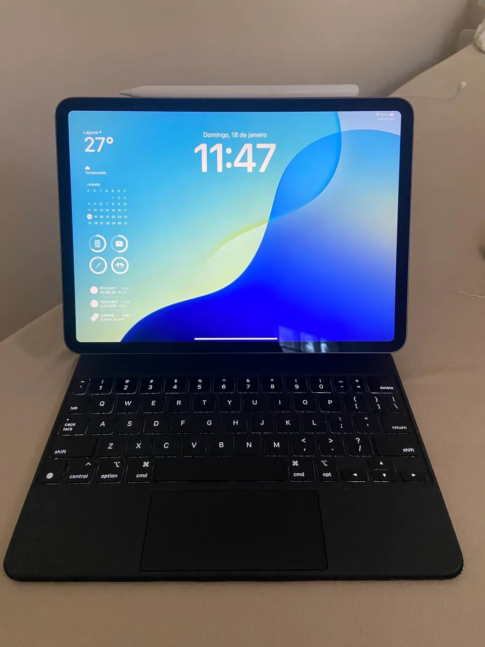 Ipad Pro 11 256gb +Apple Pencil 2 + Magic Keyboard+ Magic Mouse