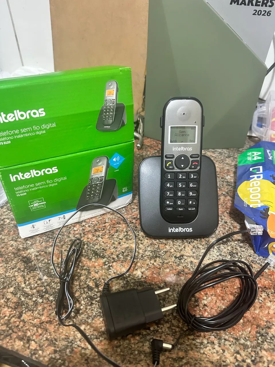 Telefone sem fio intelbras - Foto 2