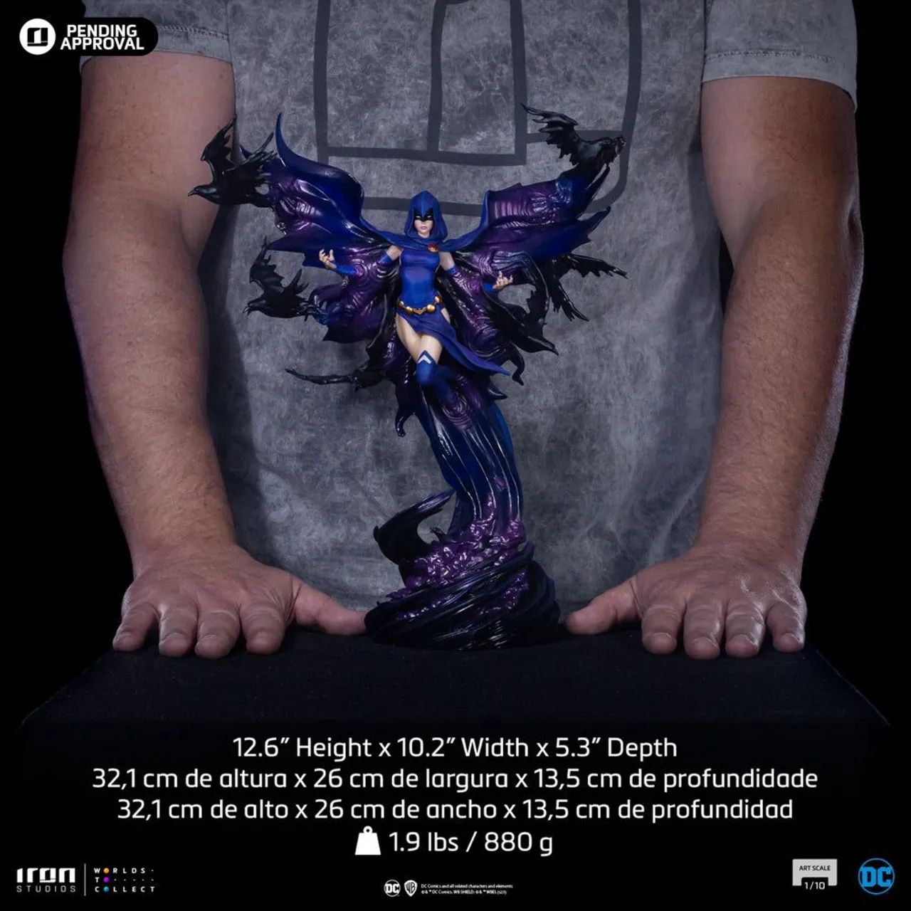 Ravena - DC Comics - Art Scale 1/10 - Iron Studios - Foto 2