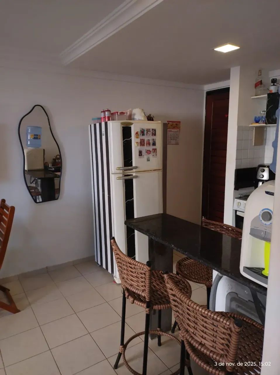 Apartamento 1 quarto mobiliado Coração de Tambau - Foto 3