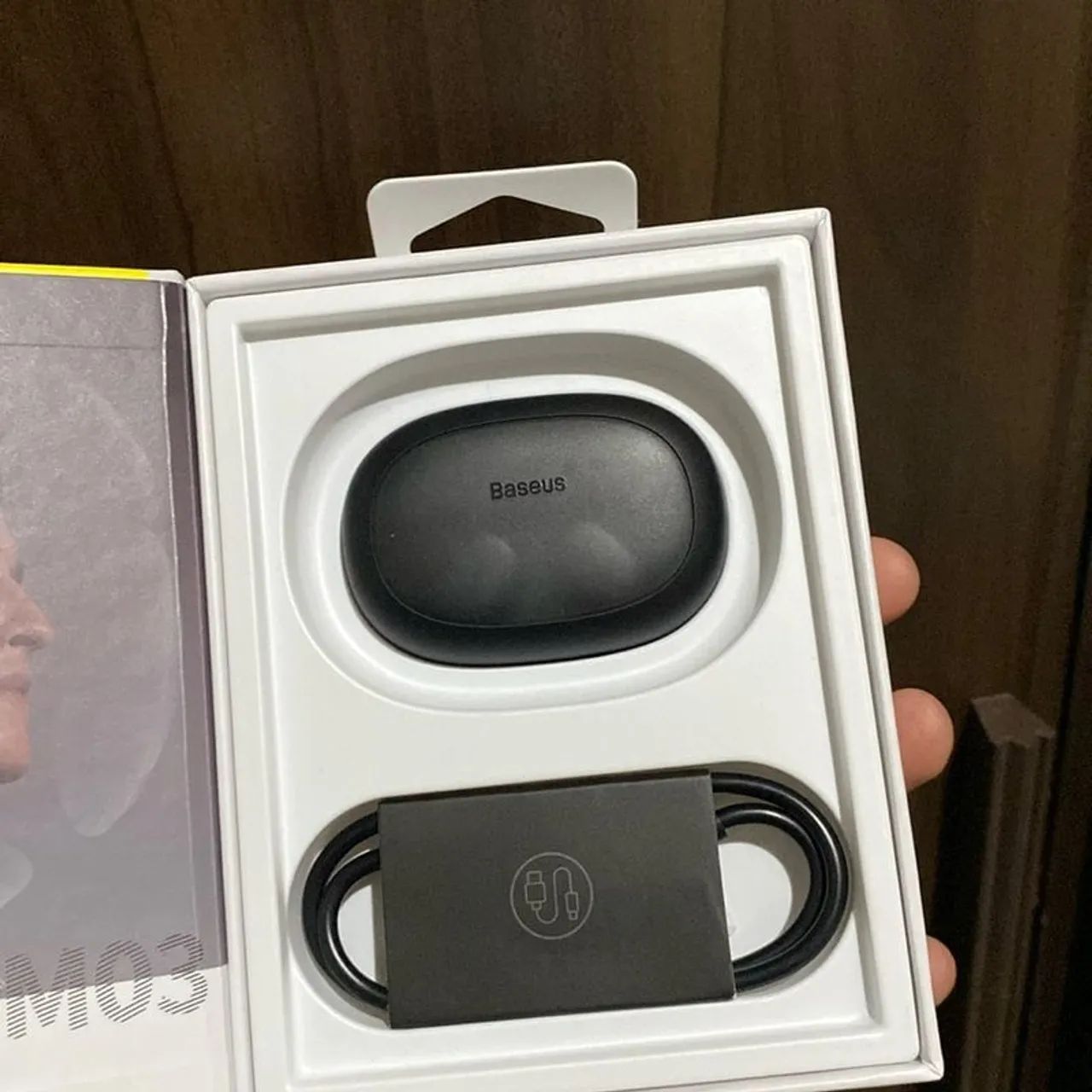 Fones Bluetooth Baseus Wm03 - Lacrados  - Foto 3