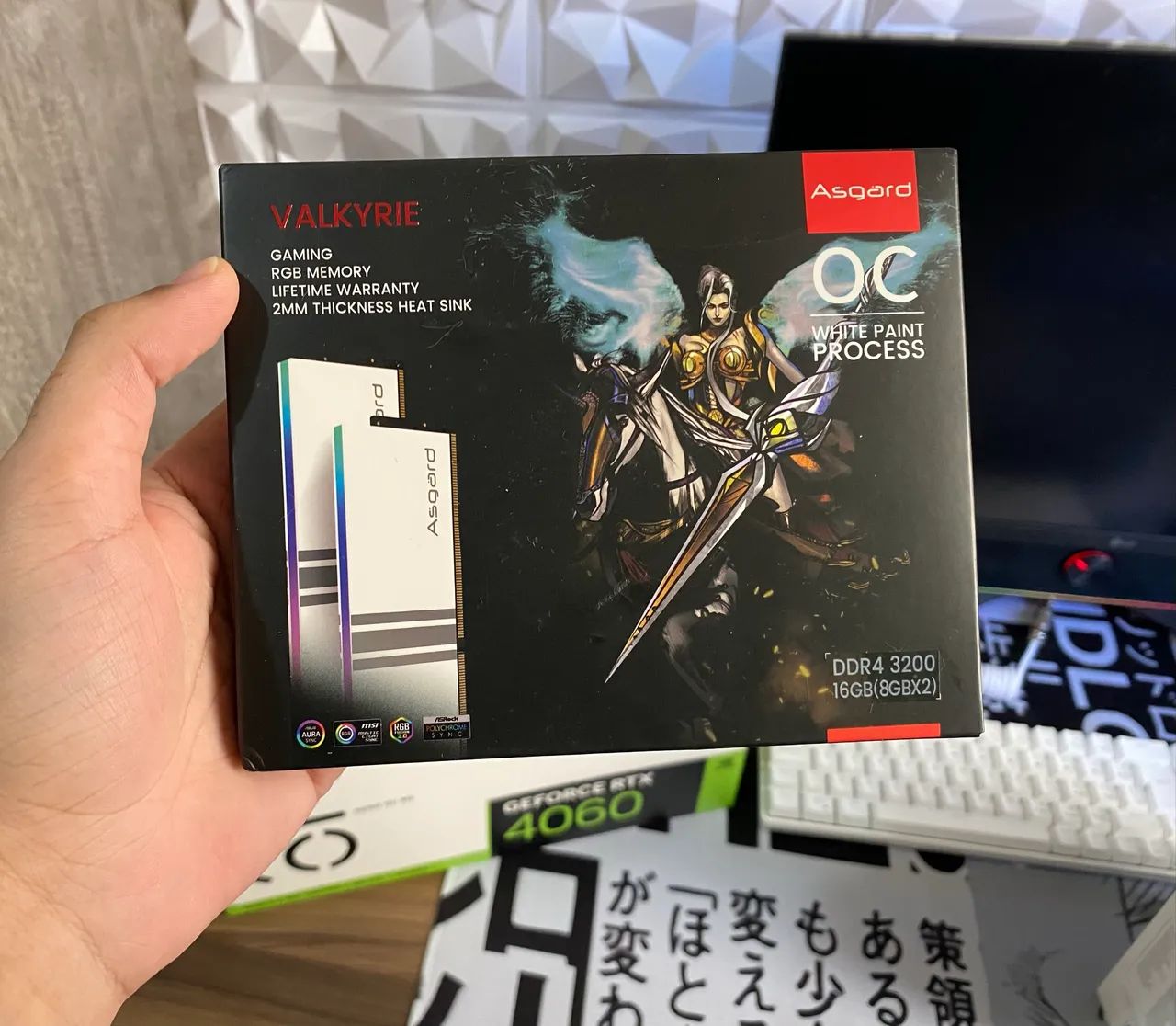 2x8Gb Memória ram asgard valkyrie 