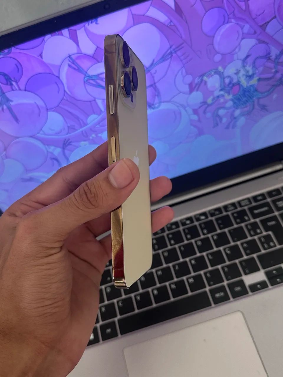 iPhone XS Max 64GB em 13 Pro Max Dourado  - Foto 2