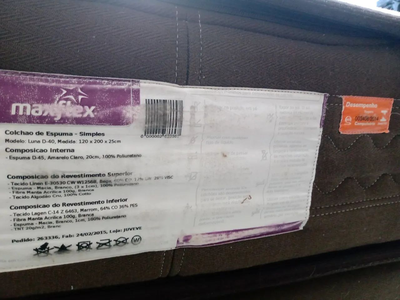 Colchão Solteiro e Base Maxflex  - Foto 4