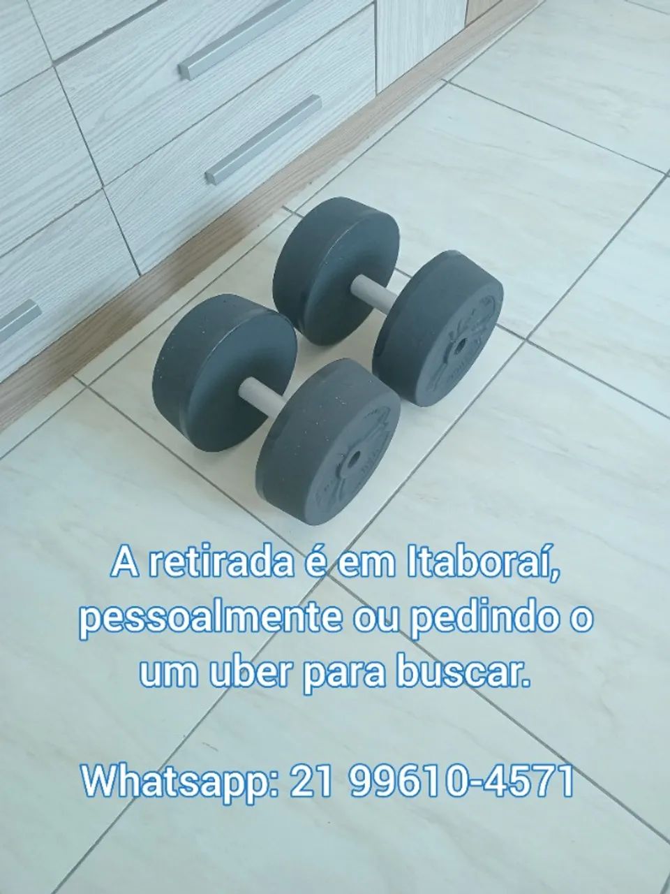 Par de Halteres 10kg  - Foto 5