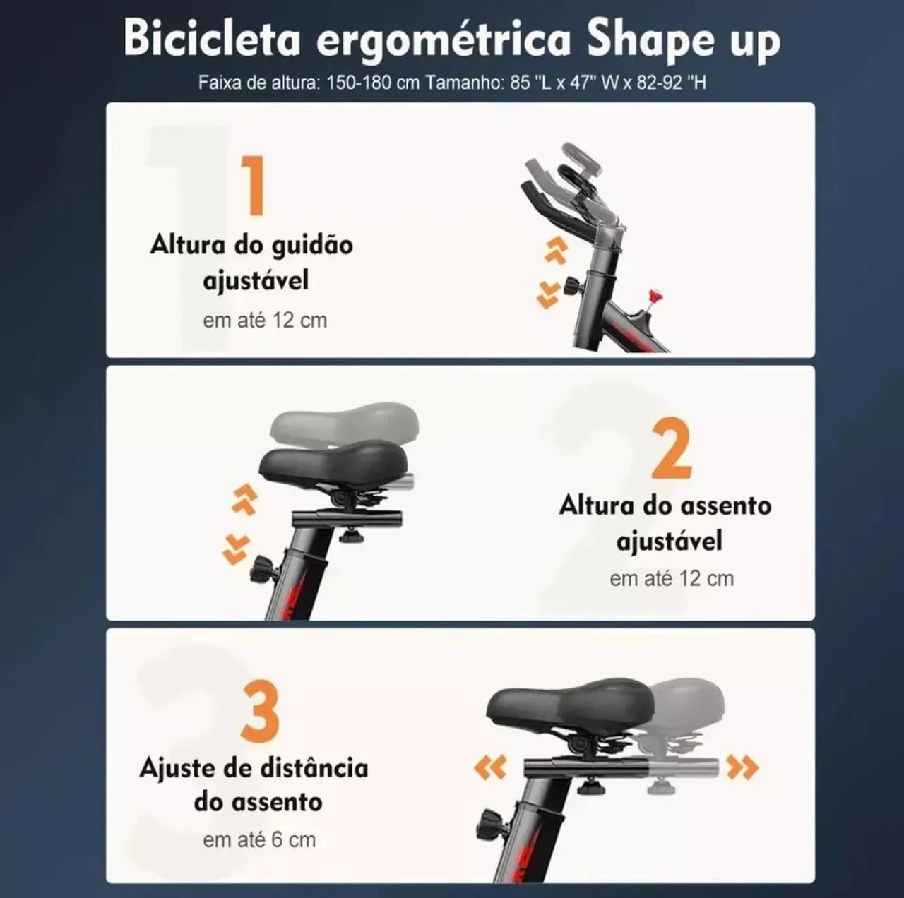 Bicicleta ergometrica  - Foto 2