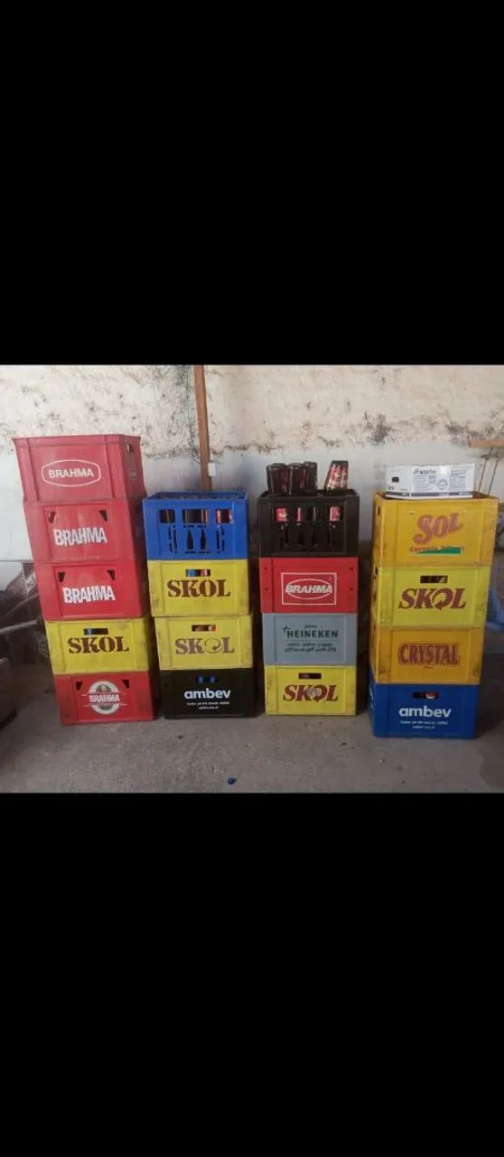 Engradado de bebidas 