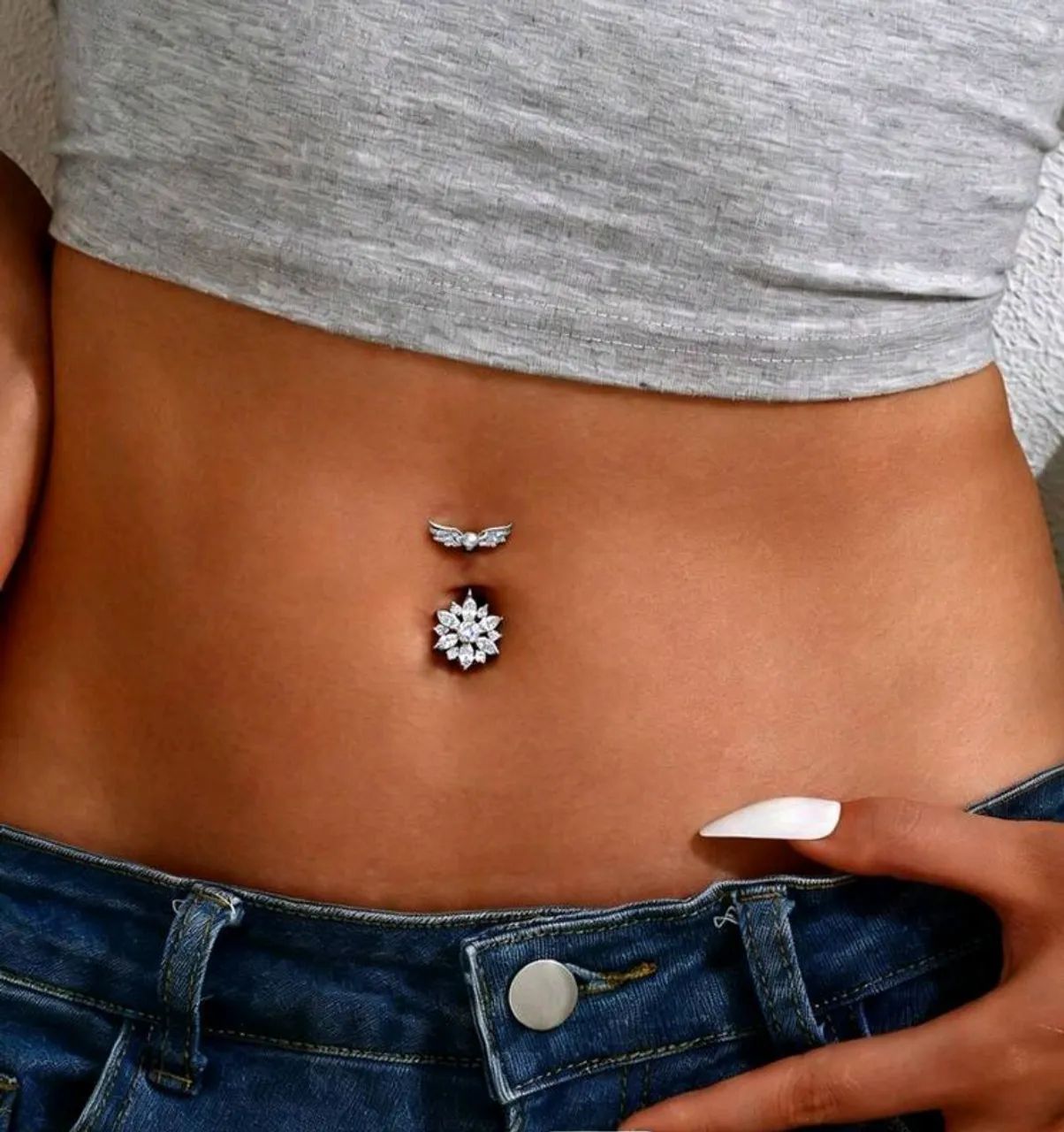 Piercing para umbigo  - Foto 4