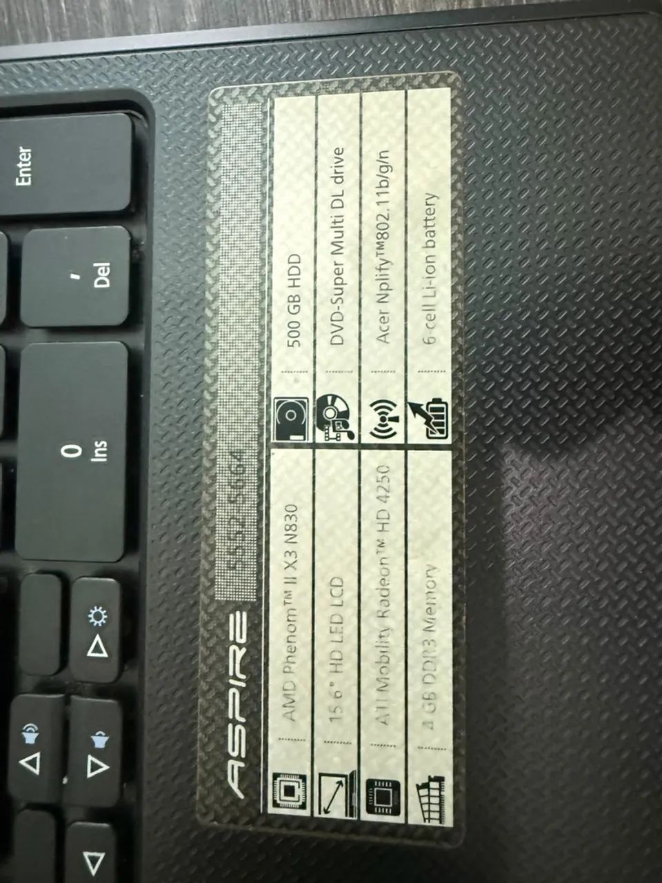 Acer Aspire 5738/5338, modelo MS2264 - Foto 4