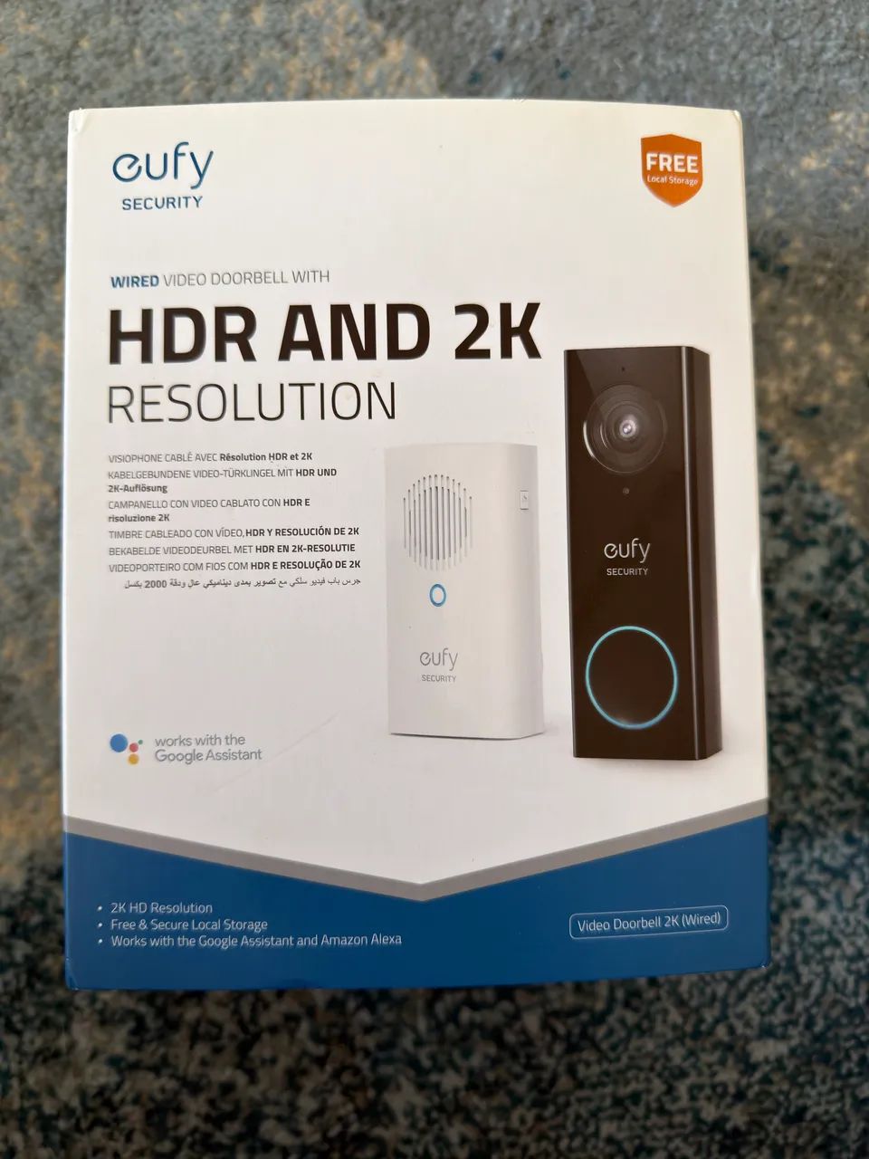 Campainha Smart Wi-Fi Eufy - Foto 2