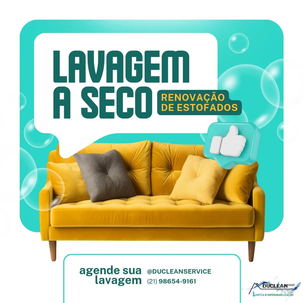 Lavagem a Seco de Estofados
