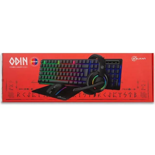 Kit KalKan - Teclado, Mouse, Headset e Mouse pad. - Foto 2