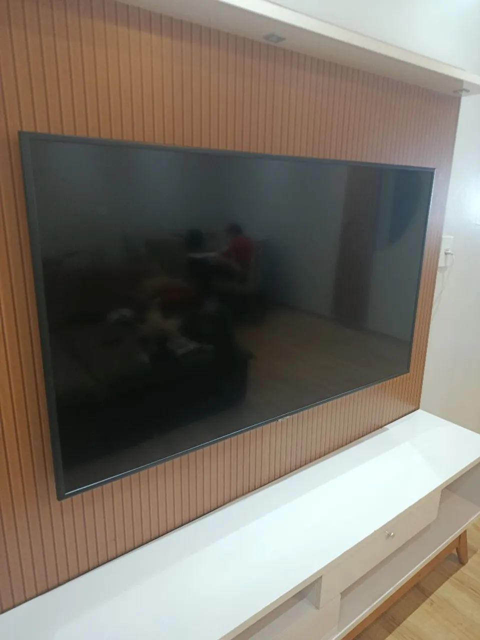 Smart tv 55 polegadas e rack/painel - Foto 3