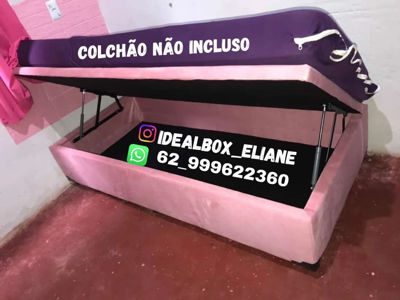 Box baú Solteiro 88×188 _ Seu quarto mais organizado. - Foto 3