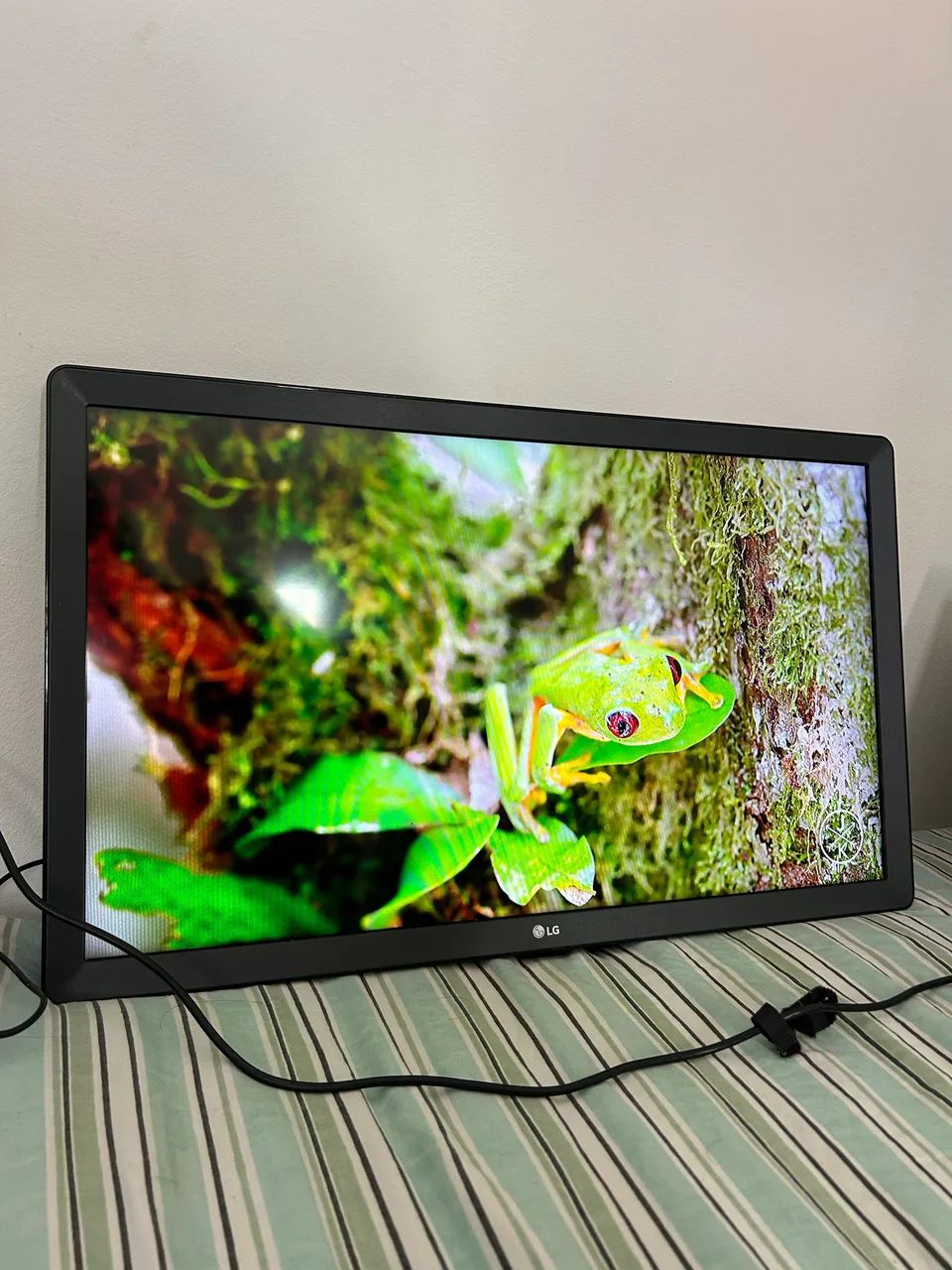 TV LG 24 Smart TV - IDEAL PARA QUARTO E USAR COMO MONITOR  - Foto 2