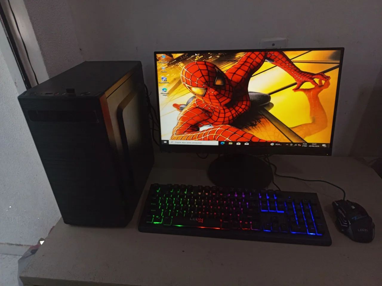 Computador completo core i5 8GB RAM SSD NVME monitor 22 polegadas top  - Foto 2
