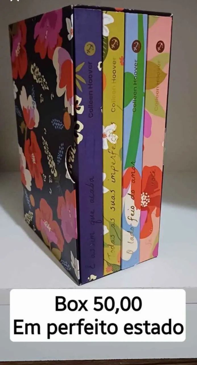 Box de livro (Faço envio)
