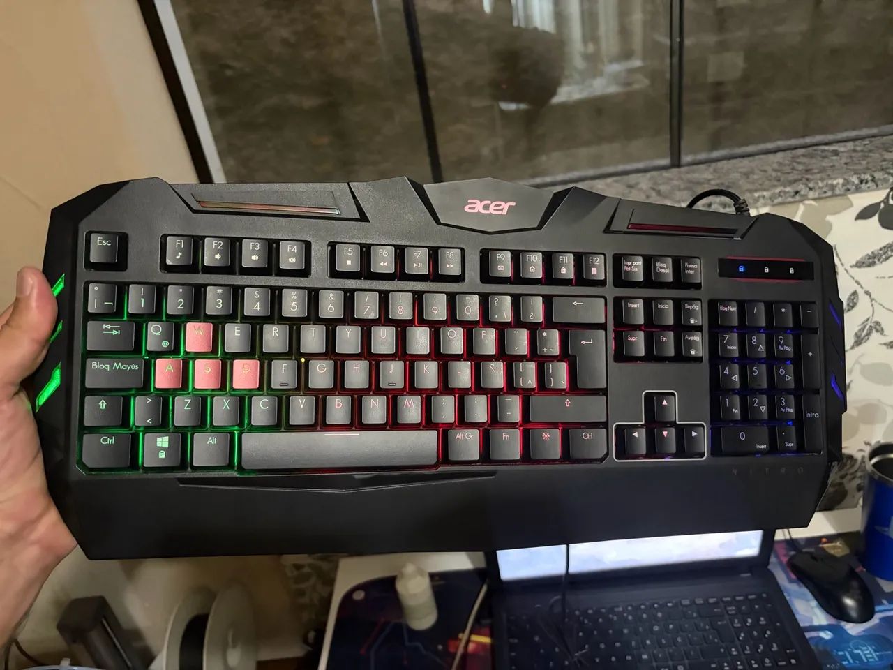 Teclado RGB Acer Nitro