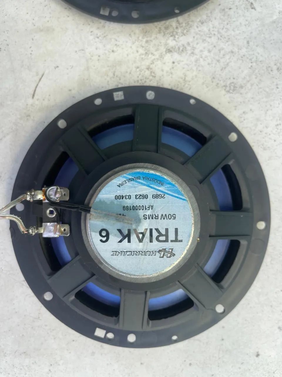Par de alto-falantes Huricane triaxial 6 Polegadas  - Foto 5